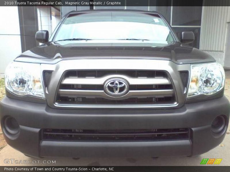 Magnetic Gray Metallic / Graphite 2010 Toyota Tacoma Regular Cab