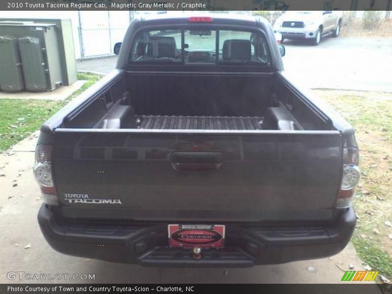 Magnetic Gray Metallic / Graphite 2010 Toyota Tacoma Regular Cab