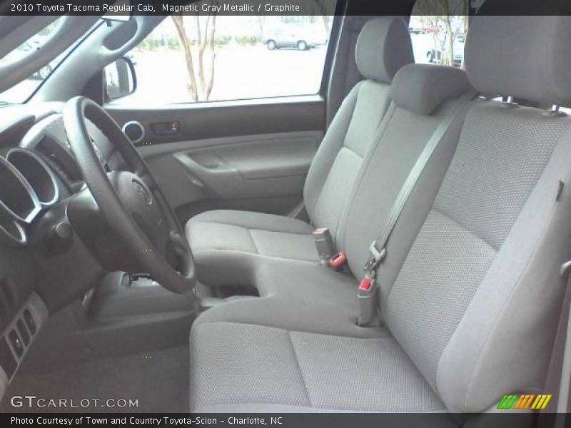 Magnetic Gray Metallic / Graphite 2010 Toyota Tacoma Regular Cab