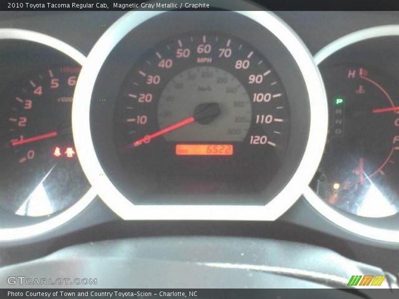 Magnetic Gray Metallic / Graphite 2010 Toyota Tacoma Regular Cab