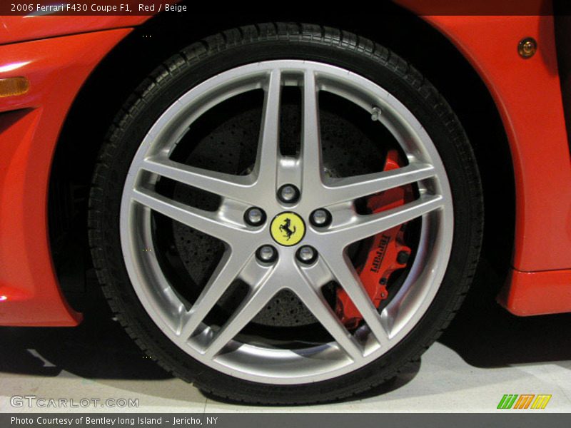 Red / Beige 2006 Ferrari F430 Coupe F1