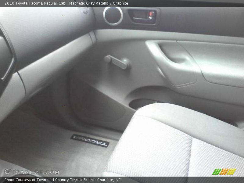 Magnetic Gray Metallic / Graphite 2010 Toyota Tacoma Regular Cab
