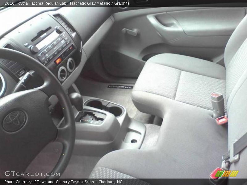 Magnetic Gray Metallic / Graphite 2010 Toyota Tacoma Regular Cab