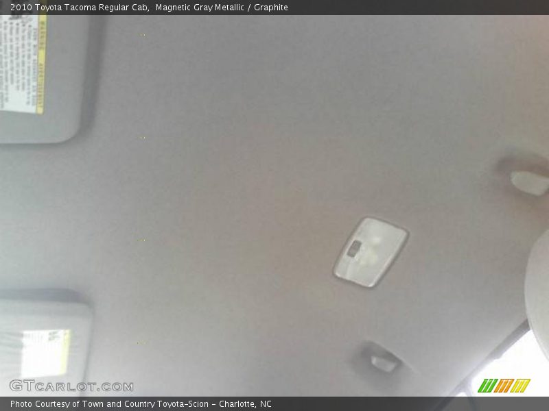 Magnetic Gray Metallic / Graphite 2010 Toyota Tacoma Regular Cab