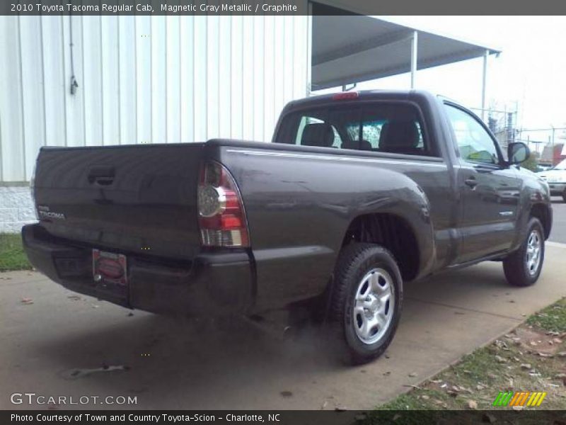 Magnetic Gray Metallic / Graphite 2010 Toyota Tacoma Regular Cab