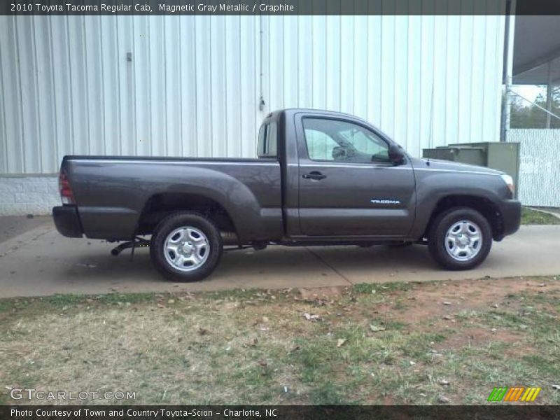 Magnetic Gray Metallic / Graphite 2010 Toyota Tacoma Regular Cab