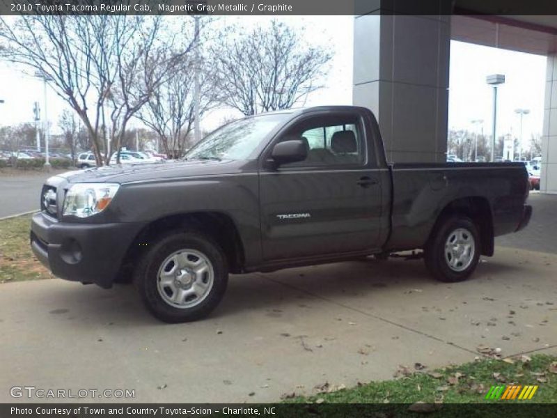 Magnetic Gray Metallic / Graphite 2010 Toyota Tacoma Regular Cab