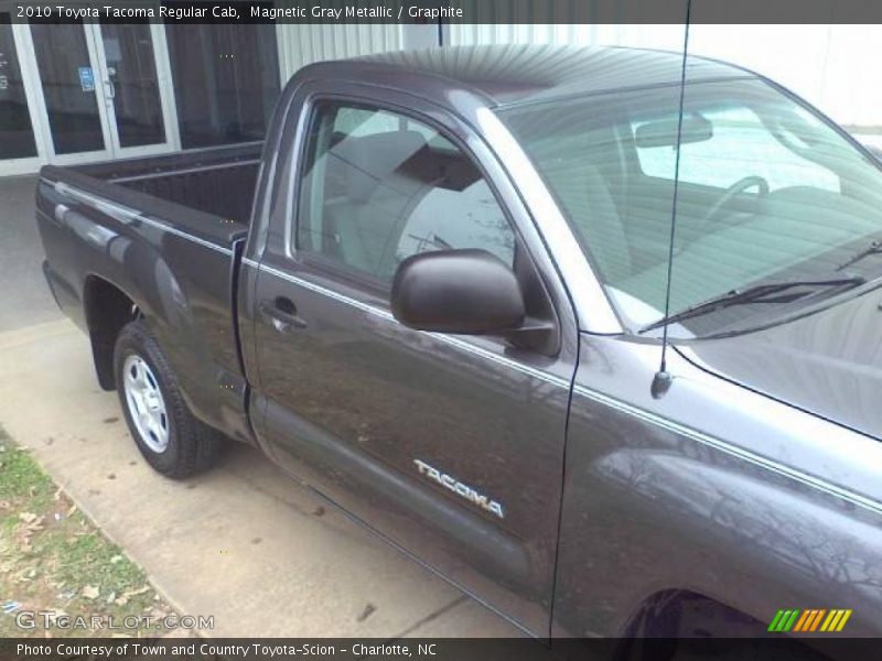 Magnetic Gray Metallic / Graphite 2010 Toyota Tacoma Regular Cab