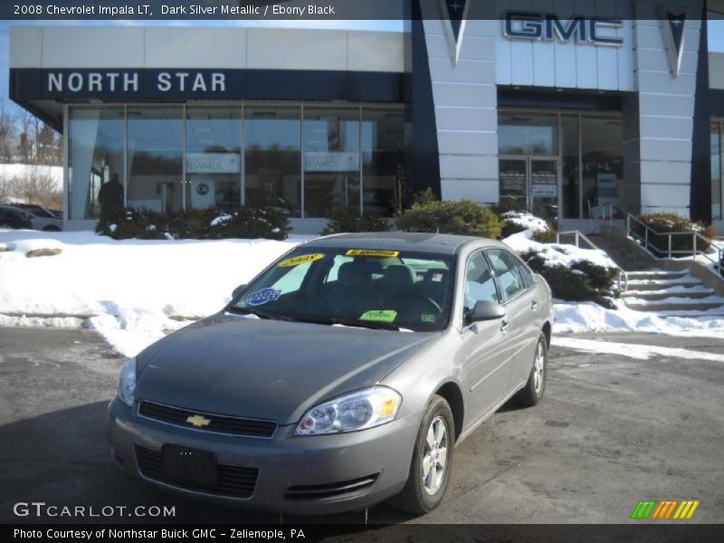 Dark Silver Metallic / Ebony Black 2008 Chevrolet Impala LT