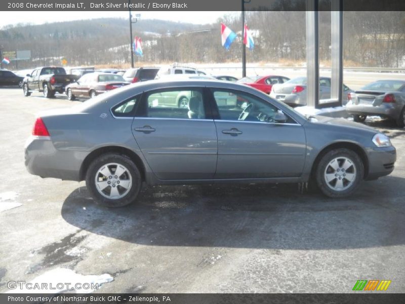 Dark Silver Metallic / Ebony Black 2008 Chevrolet Impala LT