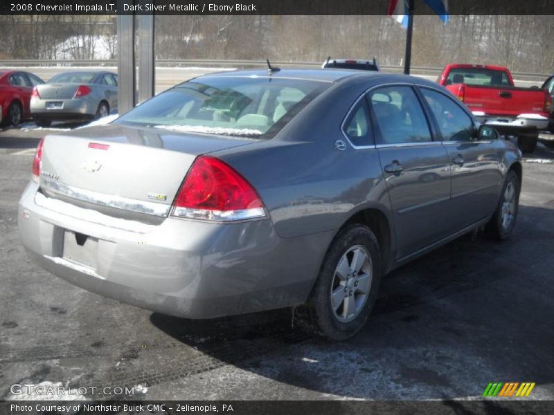 Dark Silver Metallic / Ebony Black 2008 Chevrolet Impala LT