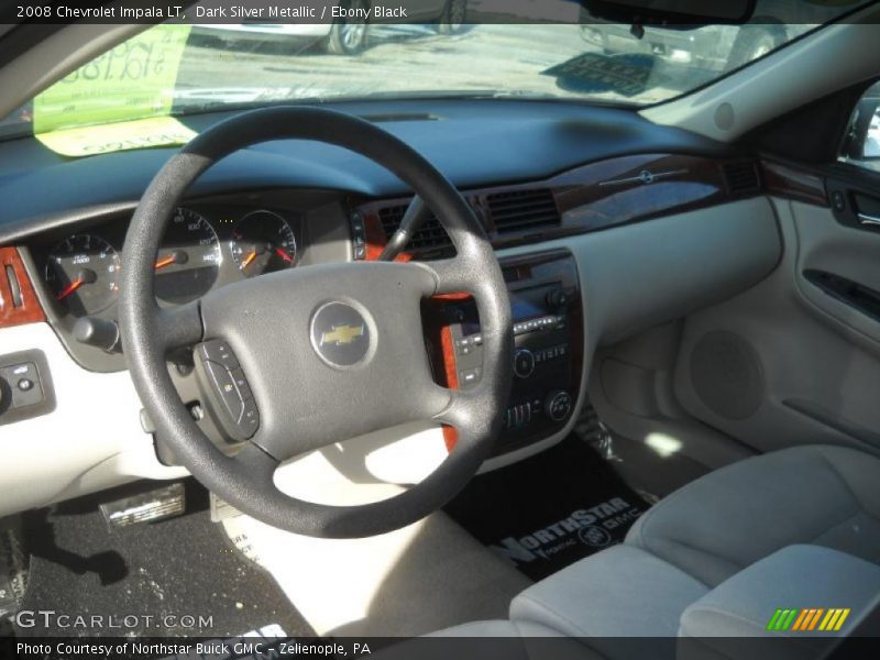 Dark Silver Metallic / Ebony Black 2008 Chevrolet Impala LT
