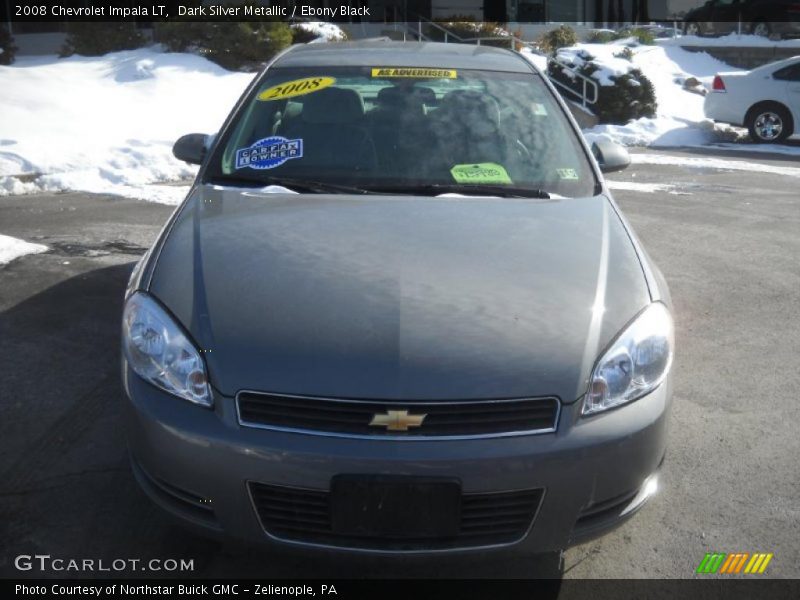 Dark Silver Metallic / Ebony Black 2008 Chevrolet Impala LT
