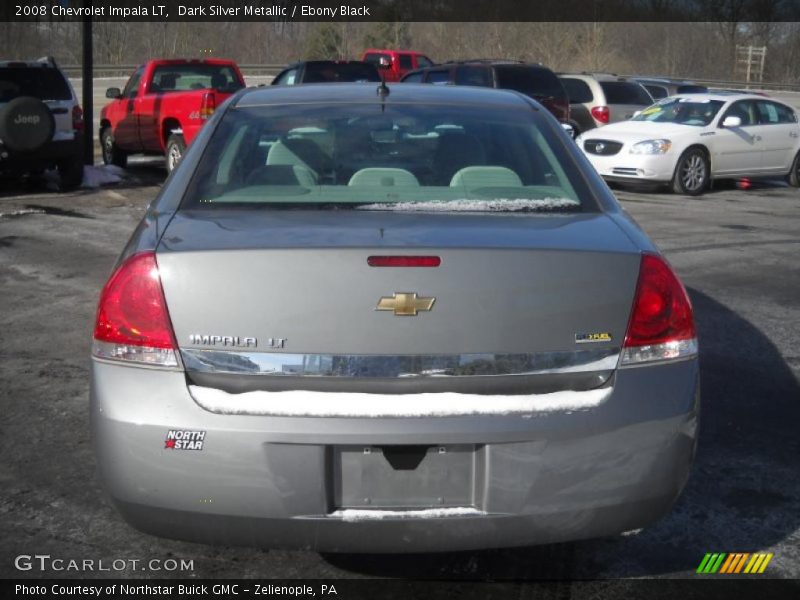 Dark Silver Metallic / Ebony Black 2008 Chevrolet Impala LT