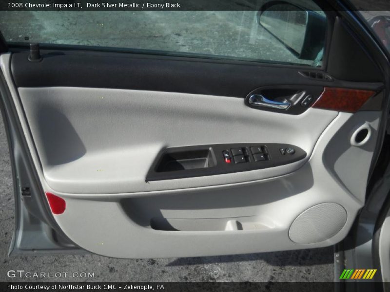 Dark Silver Metallic / Ebony Black 2008 Chevrolet Impala LT