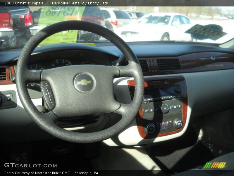 Dark Silver Metallic / Ebony Black 2008 Chevrolet Impala LT