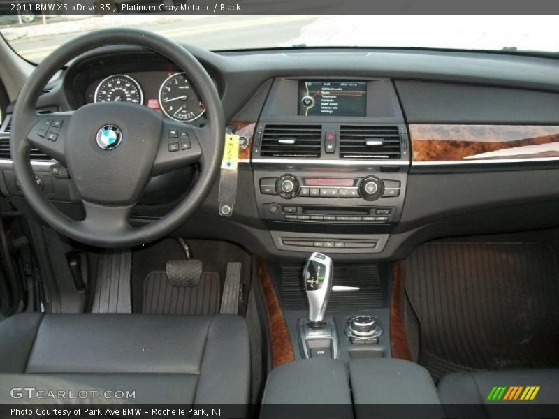 Platinum Gray Metallic / Black 2011 BMW X5 xDrive 35i