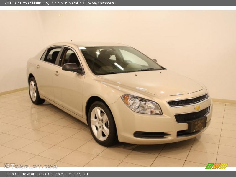 Gold Mist Metallic / Cocoa/Cashmere 2011 Chevrolet Malibu LS