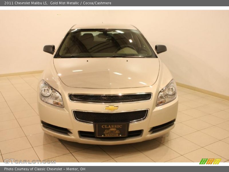 Gold Mist Metallic / Cocoa/Cashmere 2011 Chevrolet Malibu LS