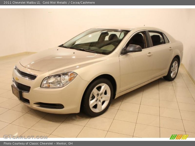 Gold Mist Metallic / Cocoa/Cashmere 2011 Chevrolet Malibu LS