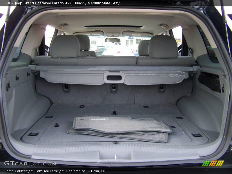 Black / Medium Slate Gray 2007 Jeep Grand Cherokee Laredo 4x4