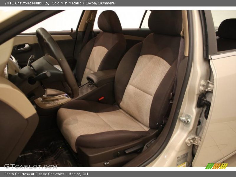 Gold Mist Metallic / Cocoa/Cashmere 2011 Chevrolet Malibu LS