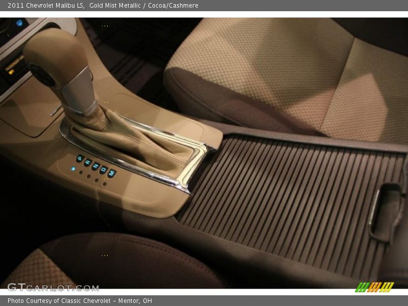 Gold Mist Metallic / Cocoa/Cashmere 2011 Chevrolet Malibu LS