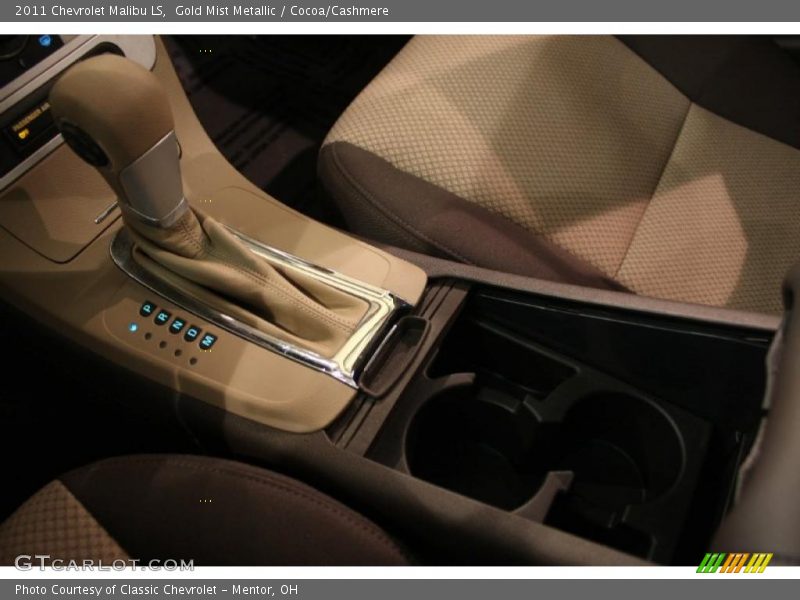 Gold Mist Metallic / Cocoa/Cashmere 2011 Chevrolet Malibu LS