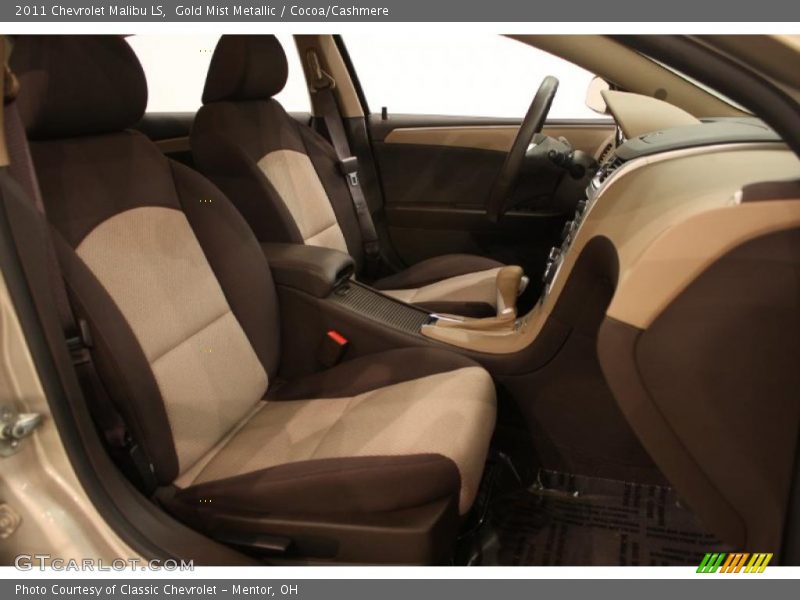 Gold Mist Metallic / Cocoa/Cashmere 2011 Chevrolet Malibu LS