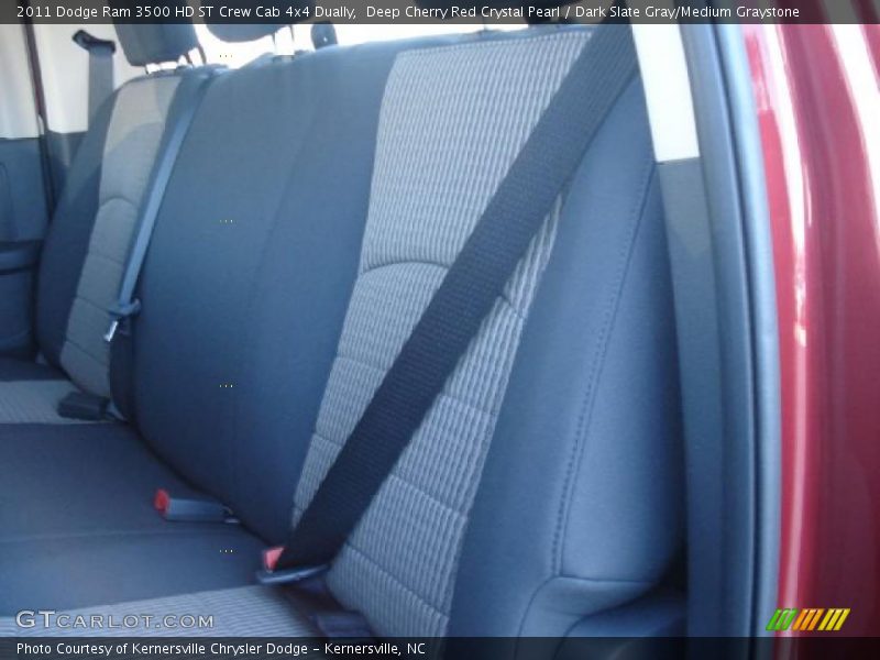Deep Cherry Red Crystal Pearl / Dark Slate Gray/Medium Graystone 2011 Dodge Ram 3500 HD ST Crew Cab 4x4 Dually