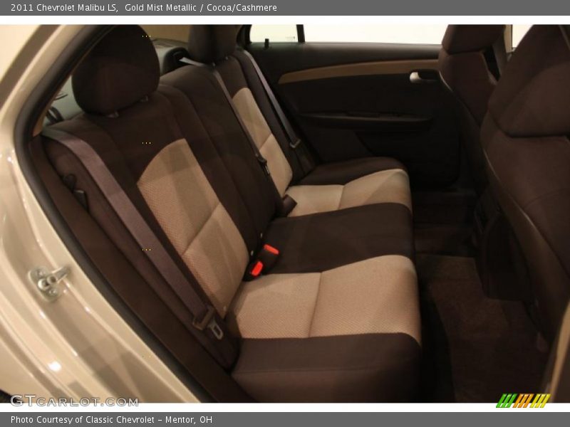 Gold Mist Metallic / Cocoa/Cashmere 2011 Chevrolet Malibu LS