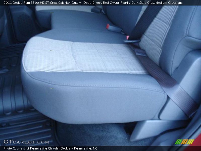 Deep Cherry Red Crystal Pearl / Dark Slate Gray/Medium Graystone 2011 Dodge Ram 3500 HD ST Crew Cab 4x4 Dually
