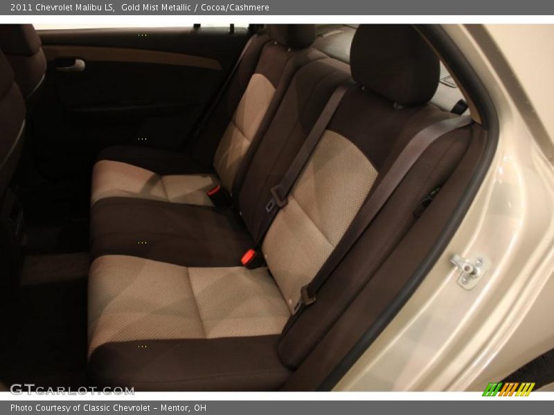 Gold Mist Metallic / Cocoa/Cashmere 2011 Chevrolet Malibu LS