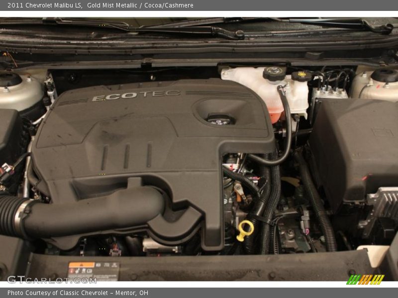 Gold Mist Metallic / Cocoa/Cashmere 2011 Chevrolet Malibu LS