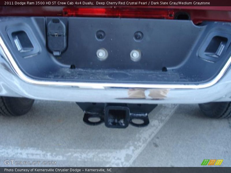 Deep Cherry Red Crystal Pearl / Dark Slate Gray/Medium Graystone 2011 Dodge Ram 3500 HD ST Crew Cab 4x4 Dually