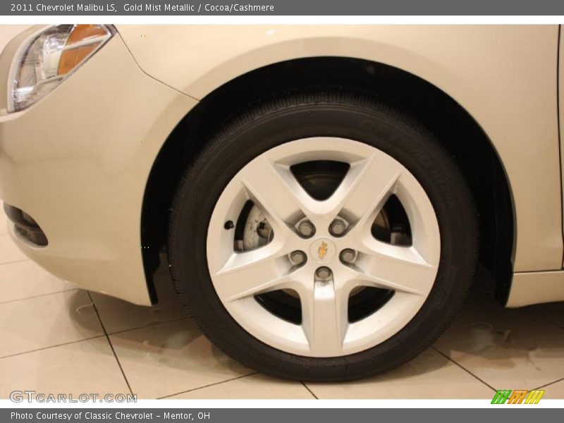 Gold Mist Metallic / Cocoa/Cashmere 2011 Chevrolet Malibu LS