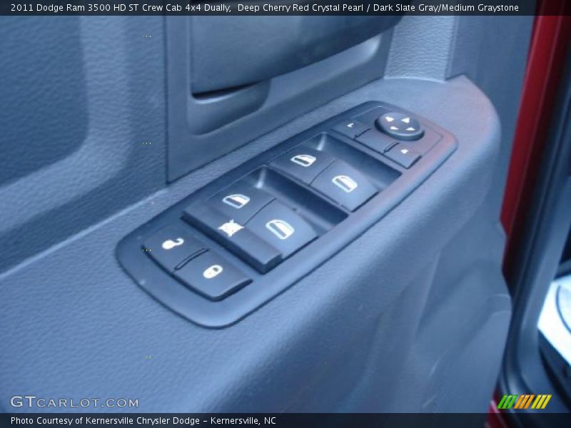 Deep Cherry Red Crystal Pearl / Dark Slate Gray/Medium Graystone 2011 Dodge Ram 3500 HD ST Crew Cab 4x4 Dually