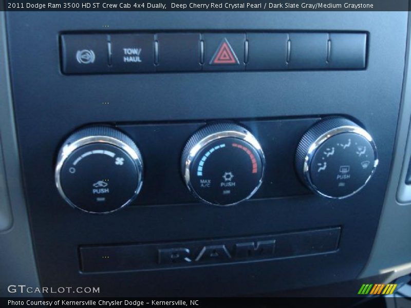 Deep Cherry Red Crystal Pearl / Dark Slate Gray/Medium Graystone 2011 Dodge Ram 3500 HD ST Crew Cab 4x4 Dually