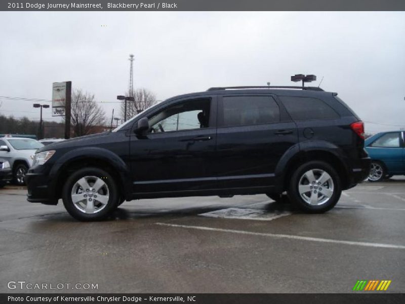 Blackberry Pearl / Black 2011 Dodge Journey Mainstreet