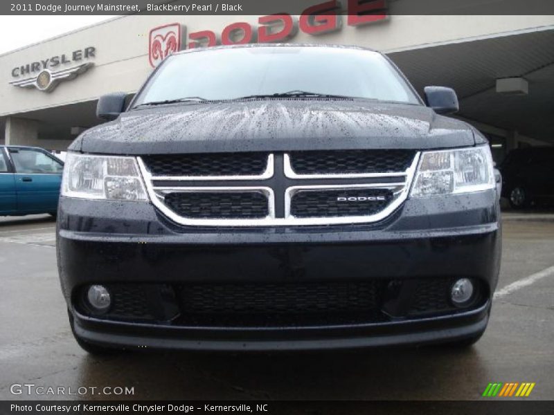 Blackberry Pearl / Black 2011 Dodge Journey Mainstreet