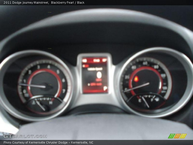 Blackberry Pearl / Black 2011 Dodge Journey Mainstreet