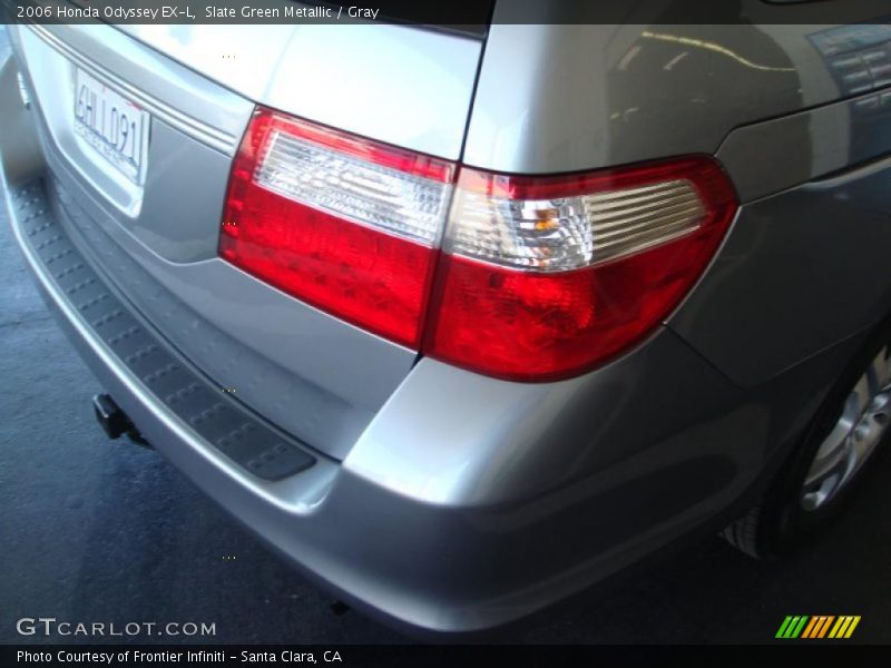 Slate Green Metallic / Gray 2006 Honda Odyssey EX-L