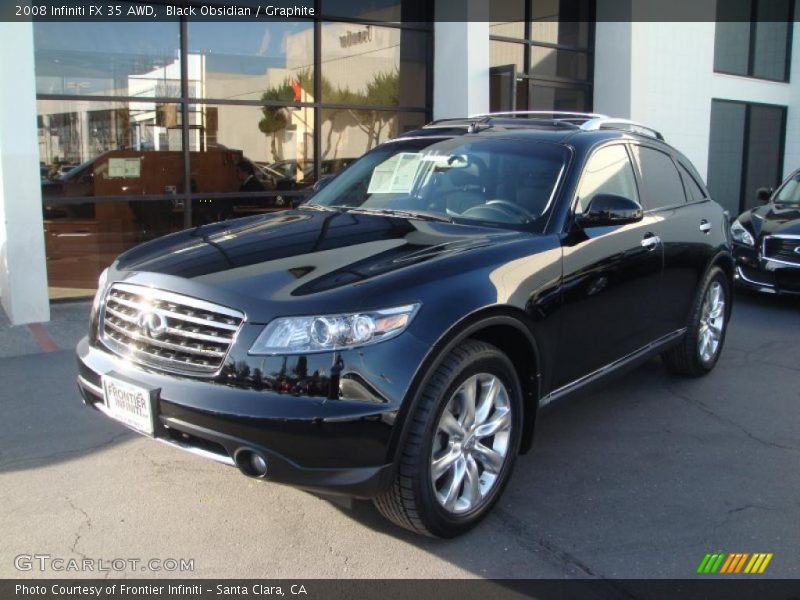 Black Obsidian / Graphite 2008 Infiniti FX 35 AWD