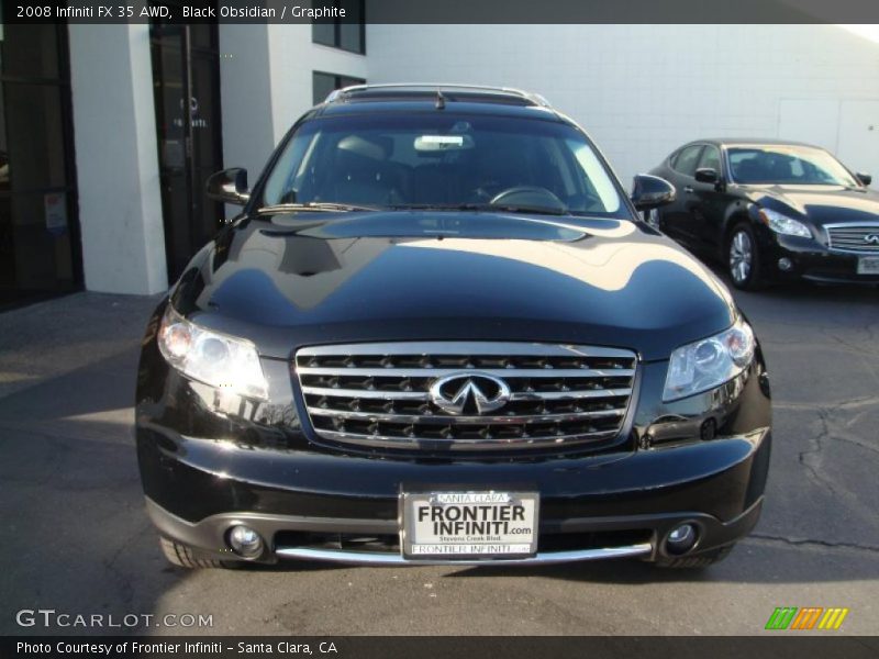 Black Obsidian / Graphite 2008 Infiniti FX 35 AWD