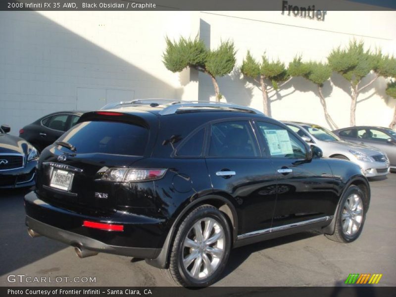 Black Obsidian / Graphite 2008 Infiniti FX 35 AWD