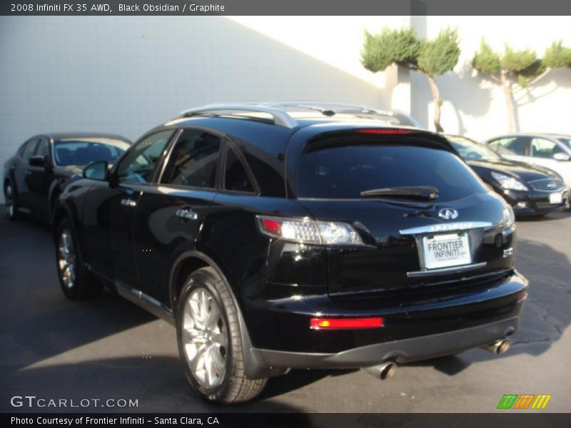 Black Obsidian / Graphite 2008 Infiniti FX 35 AWD