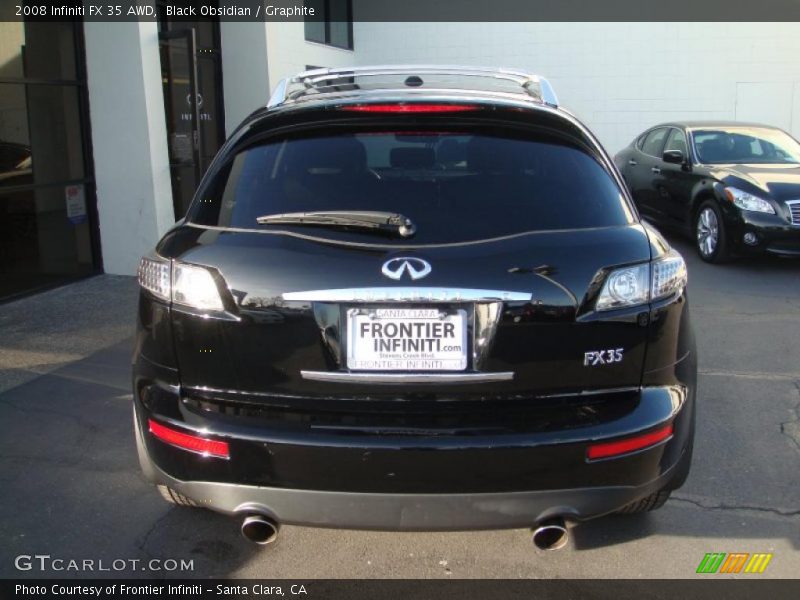 Black Obsidian / Graphite 2008 Infiniti FX 35 AWD