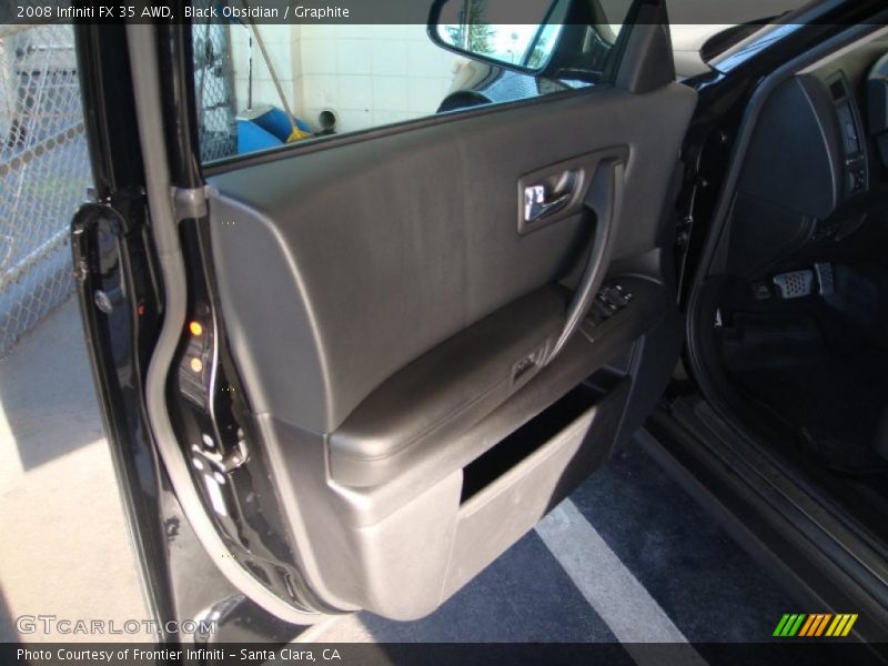 Black Obsidian / Graphite 2008 Infiniti FX 35 AWD