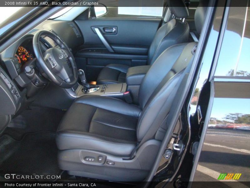 Black Obsidian / Graphite 2008 Infiniti FX 35 AWD