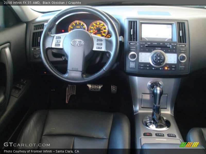 Black Obsidian / Graphite 2008 Infiniti FX 35 AWD